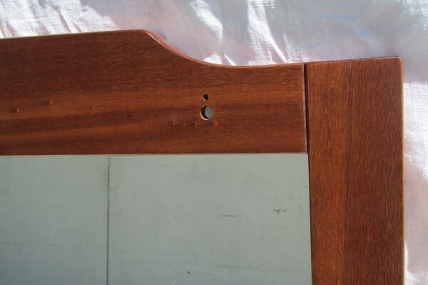 bathroom mirror, pre-equipped for lighting - 114x104cm