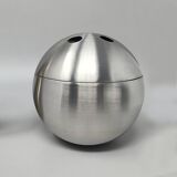 1970s Gorgeous "Bowling" Cocktail Shaker With Ice Bucket Tauma by Guzzini.