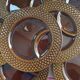 12 Digoin Saarguemines 70's compartment plates