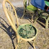 Rattan table and chairs