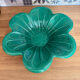 large hollow ceramic bowl in emerald green, CAB Bordeaux