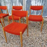 Chaises vintage style scandinave