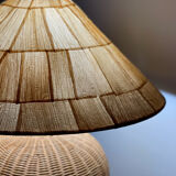 Rattan lamp 1970