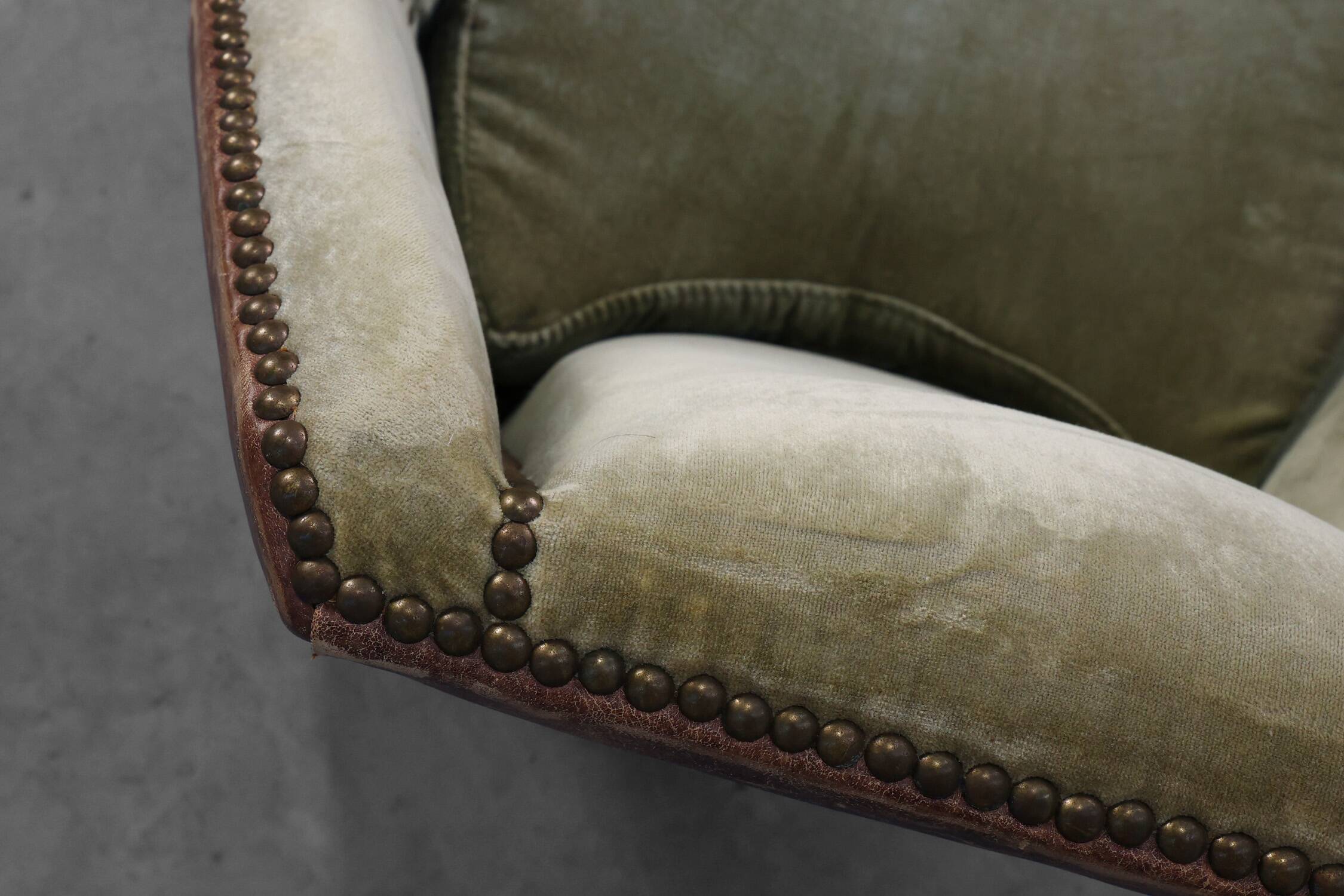 Sculptural Art Deco Armchair, France 1930s