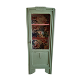 Patinated Art Deco style showcase