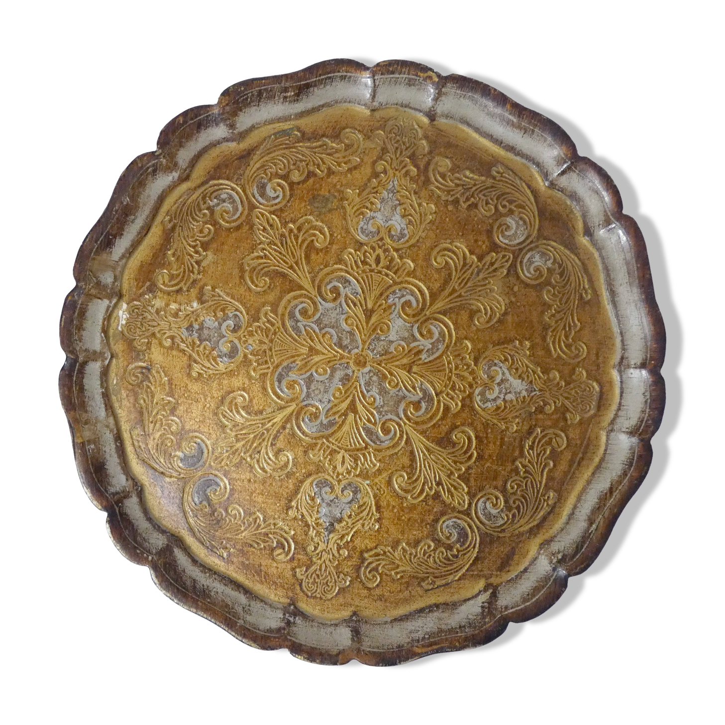 ancient Venetian tray