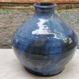 Vintage glazed ceramic vase Signed Z Karbowski