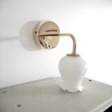 Old tulip wall light