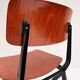 Set of 4 school chairs by Ynske Kooistra for Marko Holland, 1960s.