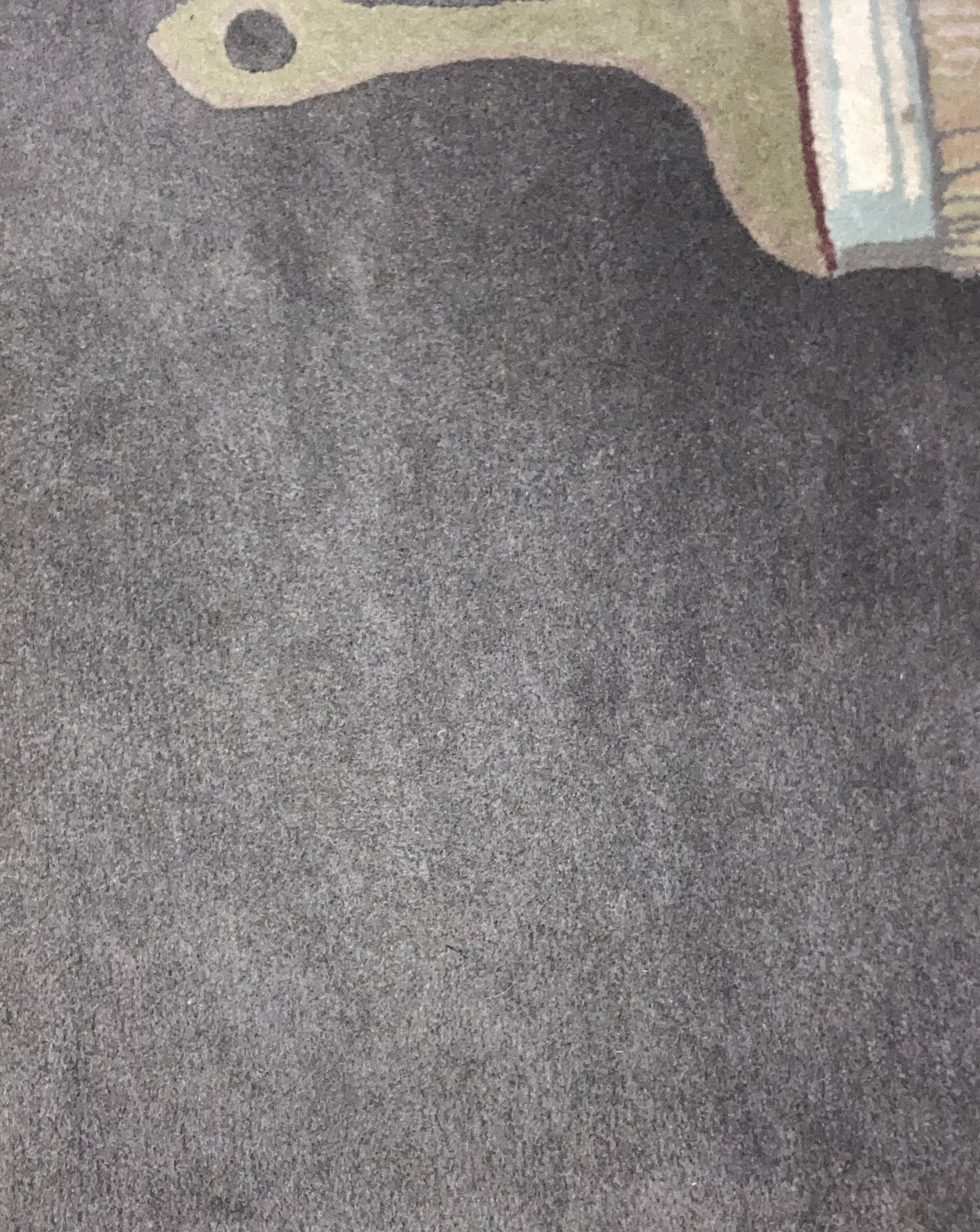 Carpet by the artist H. Mc CONNICO for TOULEMONDE BOCHART 100% wool