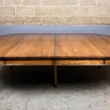 Solid Oak Oval XL Dining Table Extendable Classic