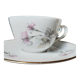 Four cups of Bavarian porcelain