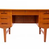 Teak desk, Denmark, 1960s.