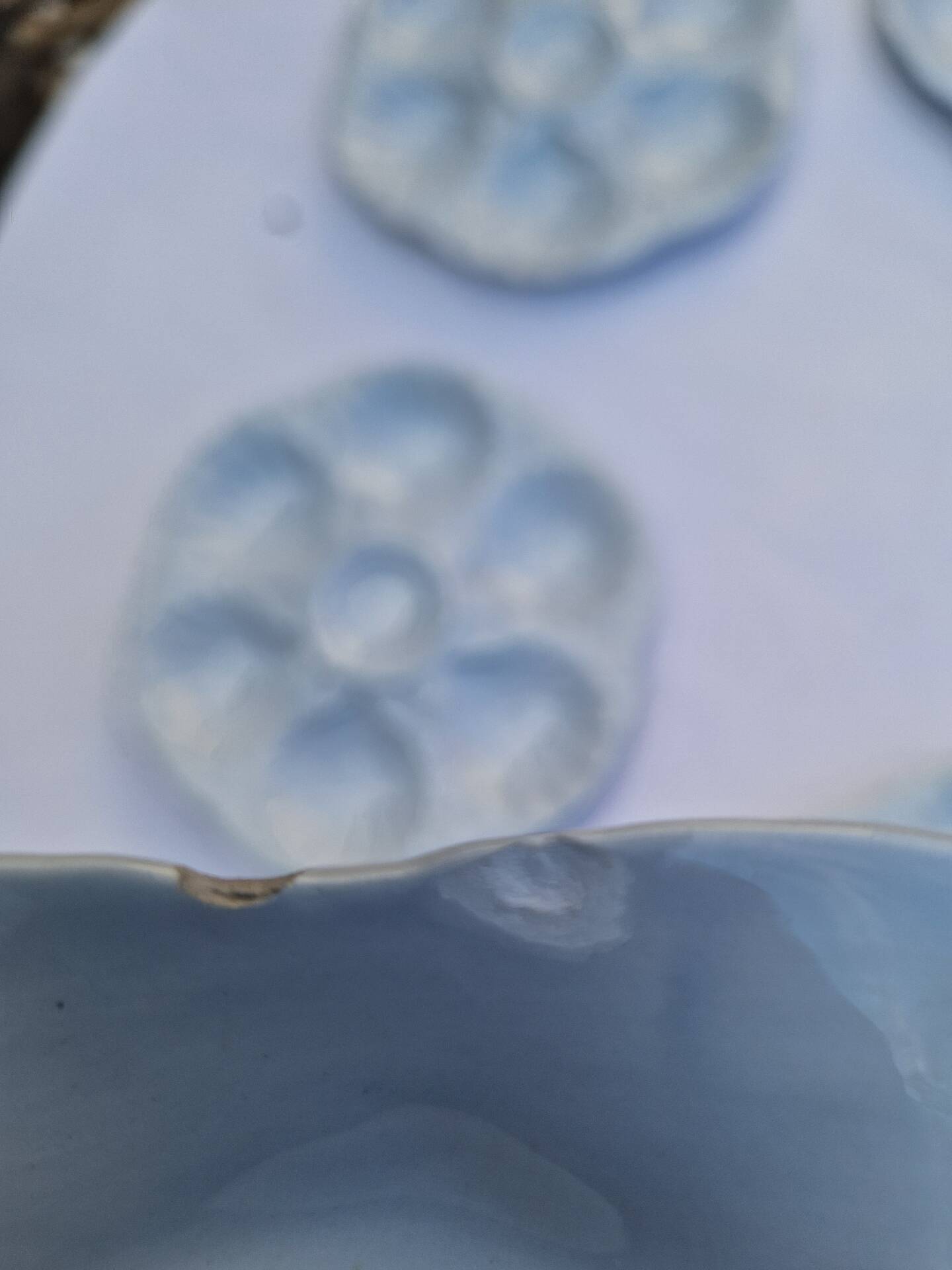 Set of 6 shell plates