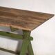 Antique trestle table made of pine wood – Central Europe, circa 1900