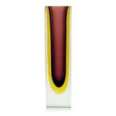 Vase en verre Sommerso XXL du milieu du siècle par F. Poli pour Mandruzzato, années 1970.