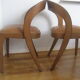 Chaises vintage assise cuir