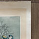 Original Engraving Bernard Louedin 1978 "Thistles of the Marsh" Signed Numbered