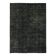 Hand-knotted persian antique 1970s 276 cm x 369 cm black wool carpet