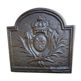 Fireplace plate