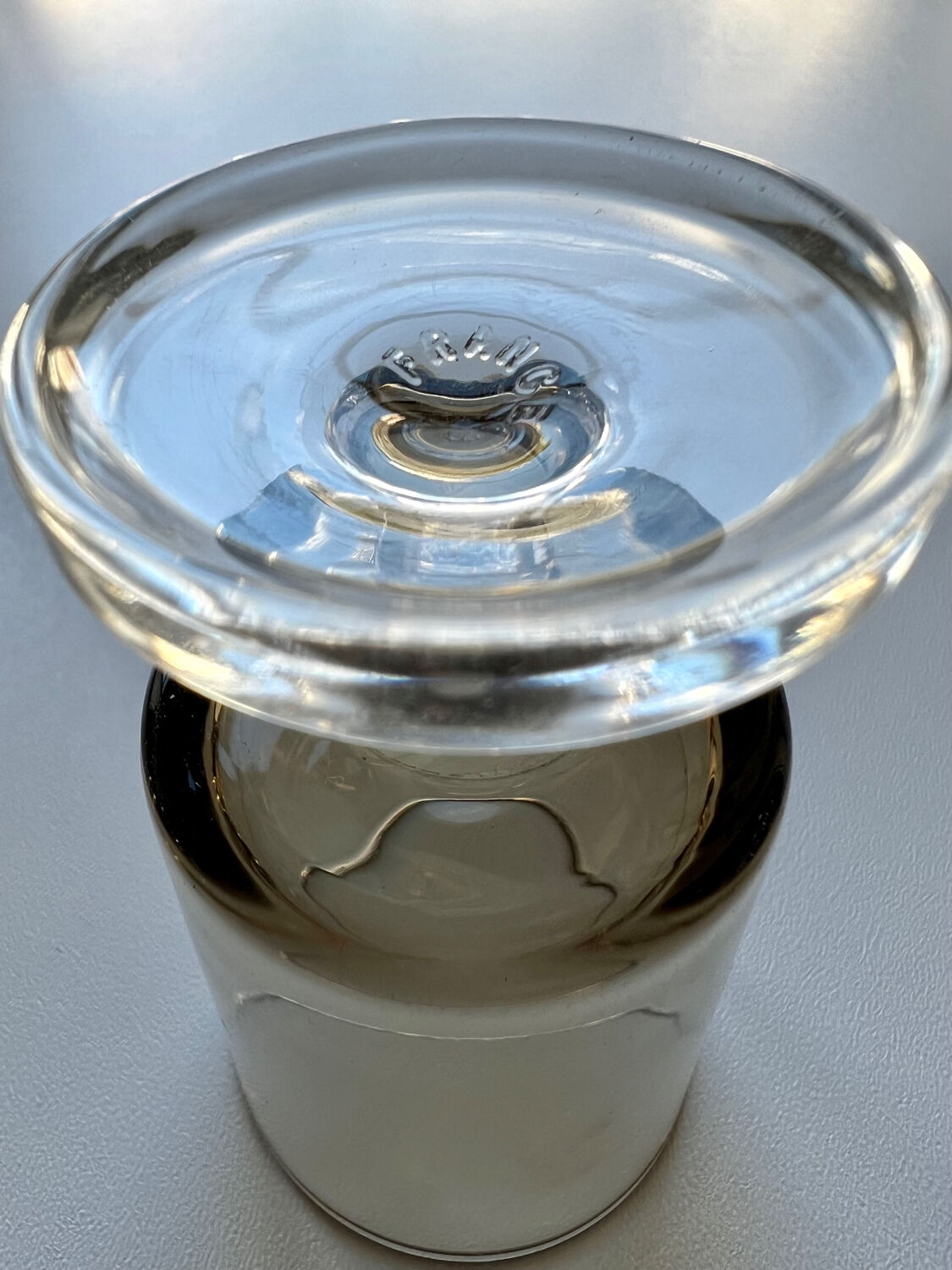 Smoked cavalier liqueur glasses