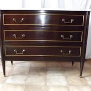 Chest of drawers mahogany Louis XVI 1970