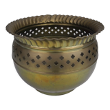 Brass flowerpot