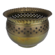 Brass flowerpot
