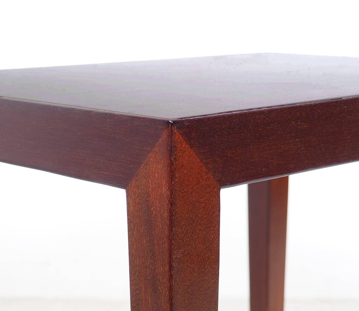 Mahogany Nesting Tables by Severin Hansen for Haslev Møbelsnedkeri, 1960s, Set of 3