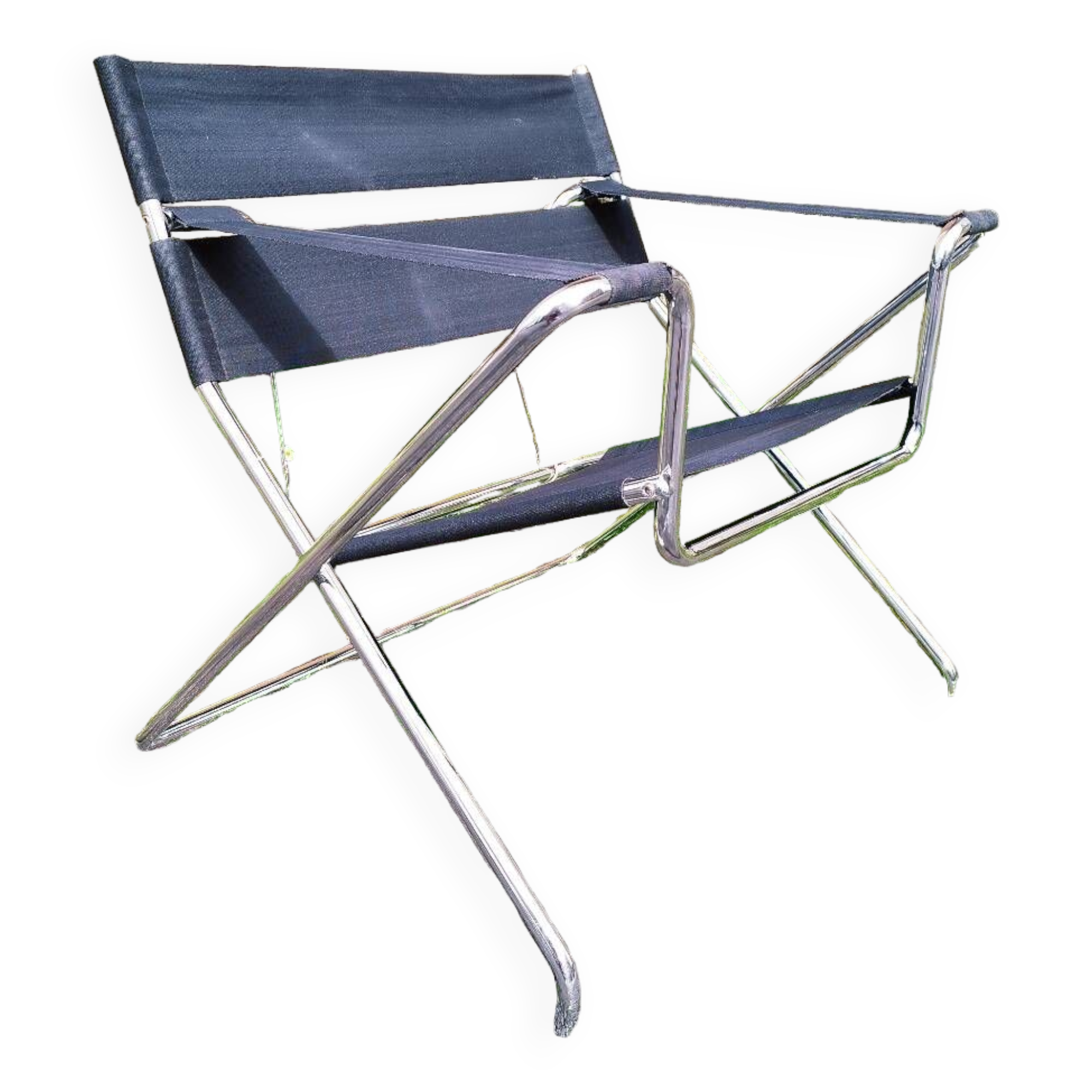 D4 folding armchair Marcel Breuer Tecta design