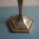 vintage centre table cup silver-plated art deco French silver metal cup
