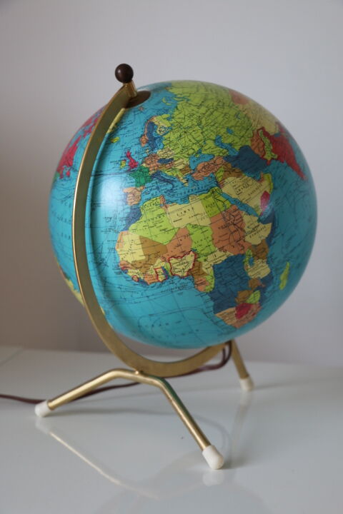 Luminous globe TARIDE glass 1969