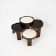 Nest tables model 780, created by Gianfranco Frattini for Cassina, year