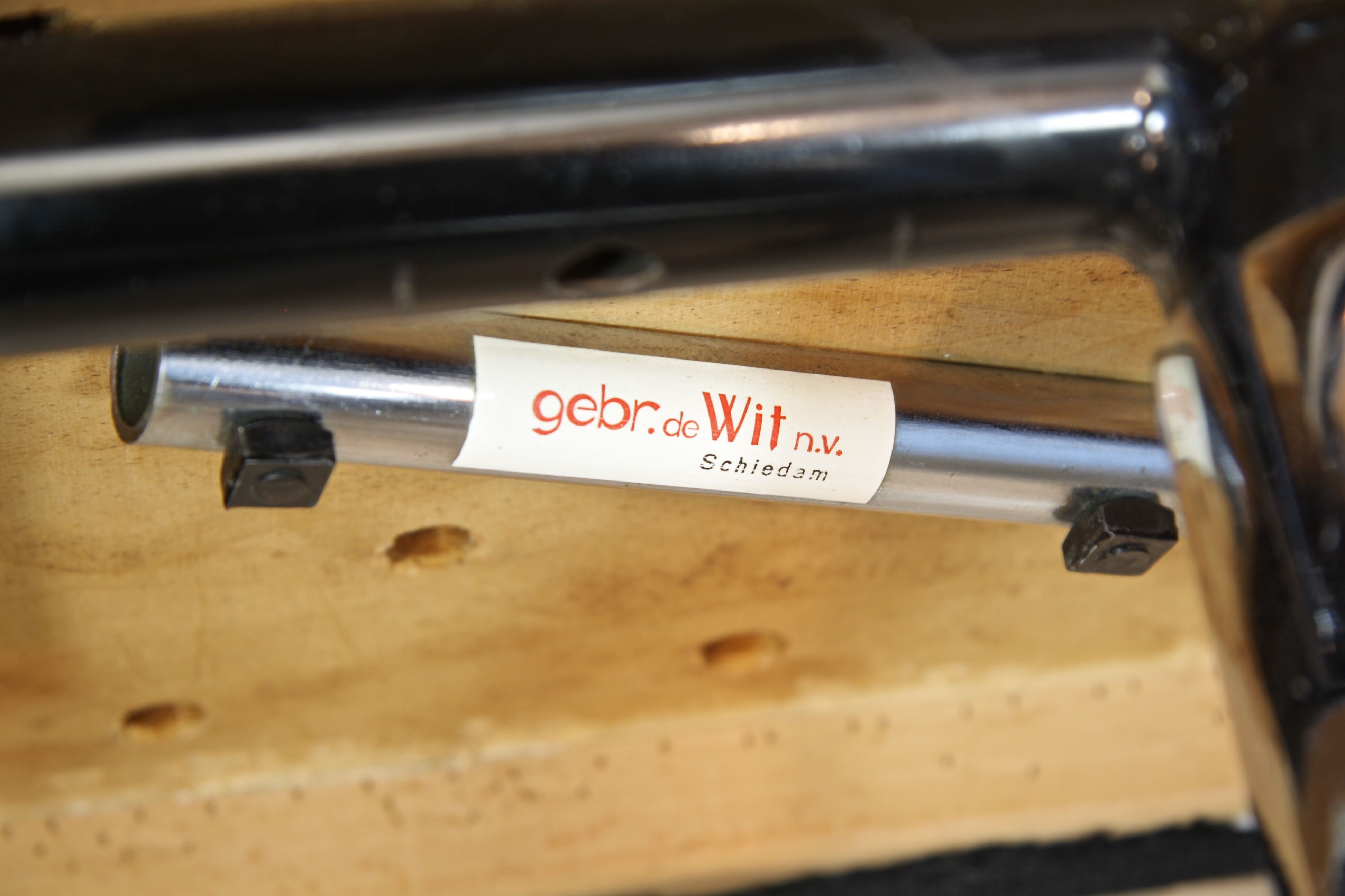 Dutch office armchair by Toon de Wit for Gebr de Wit, 1960s