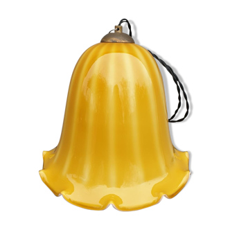 Scandinavian suspension glass yellow digitalis grandiflora