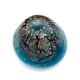 Masterpiece Murano: Lagoon Blue & 24K Gold Pebble Vase