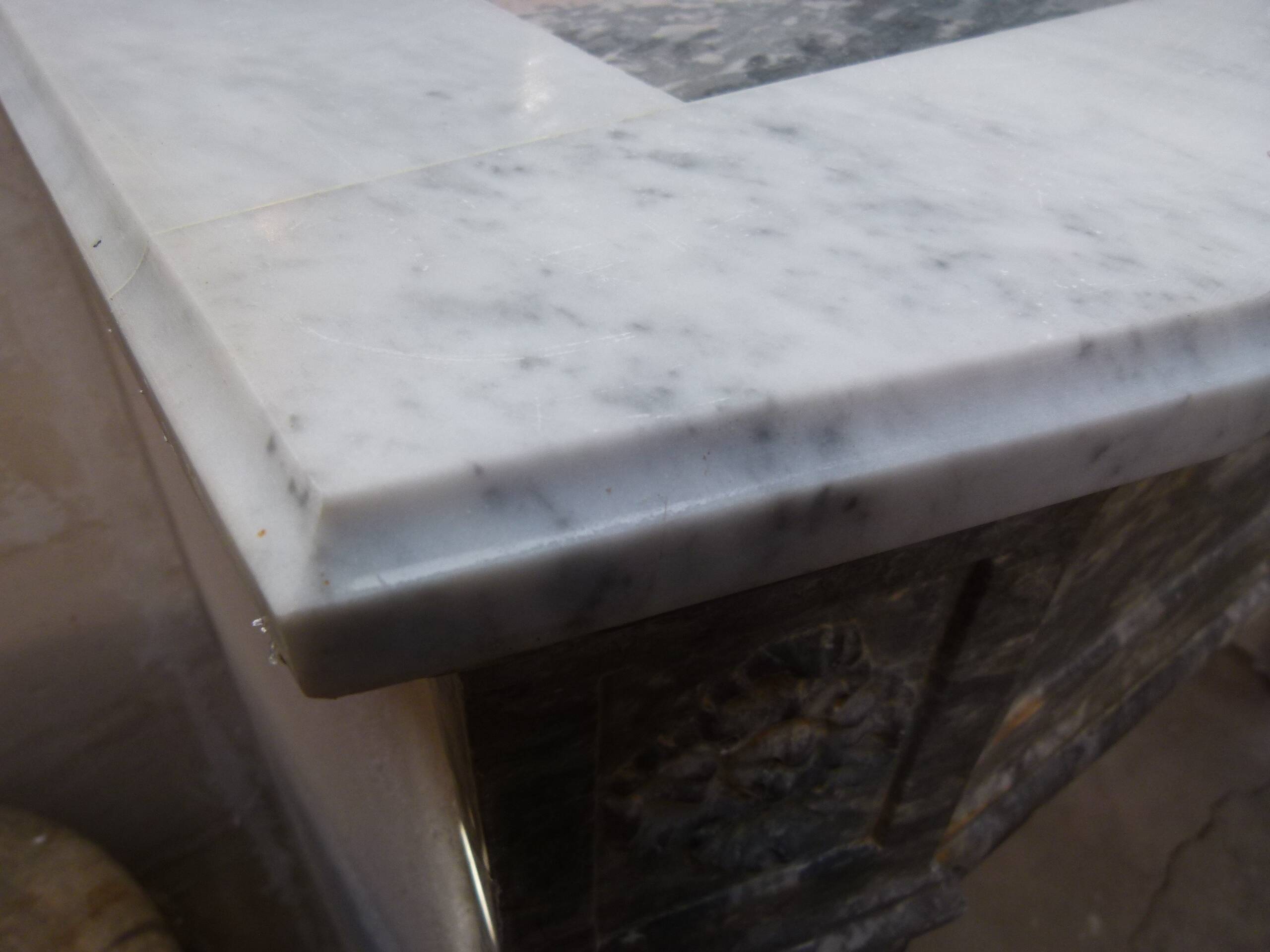 18th century marble fireplace