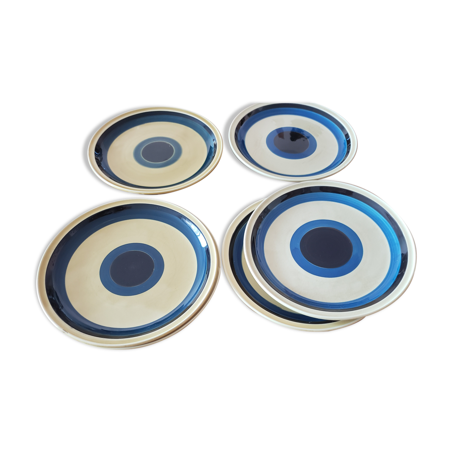 Vintage Djerba Gien plates