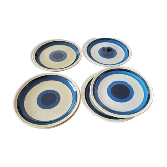 Vintage Djerba Gien plates