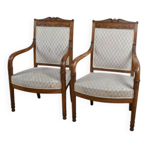 Paire de fauteuils, époque