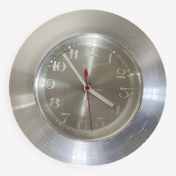 Aluminum clock Vedette