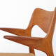 Fauteuil Niels O Moller Modèle 55, chaise longue en teck danois, milieu du siècle.
