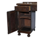 19th-century hand-carved Anglo-Burmese buffet with drawers and cupboards.