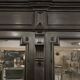 Library from the Napoléon III era in blackened pear wood.