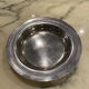 Hollow / hollow plate plates in silver metal Ercuis
