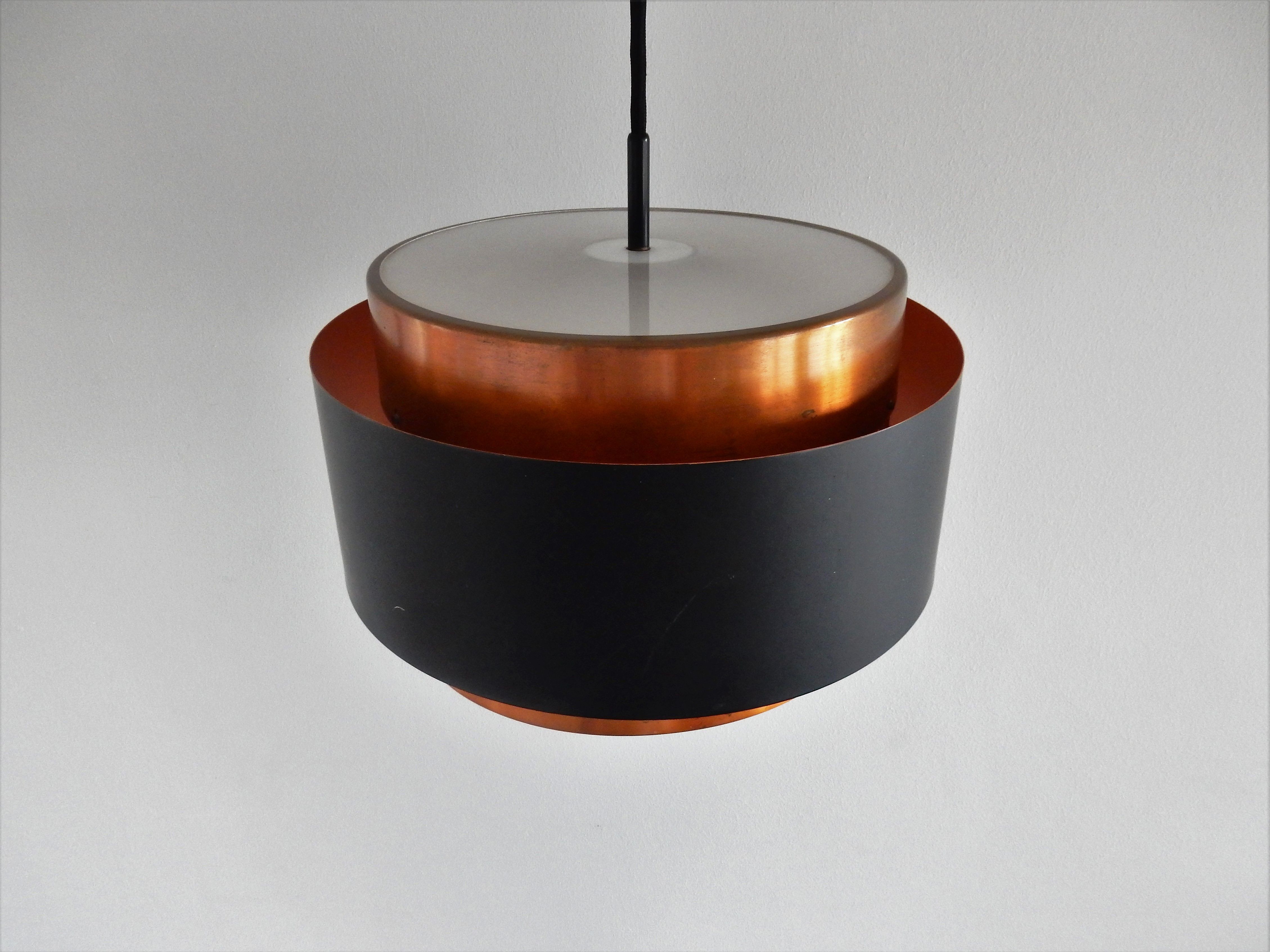 Saturn hanging lamp by Johannes Hammerborg for Fog & Mørup, 1960s
