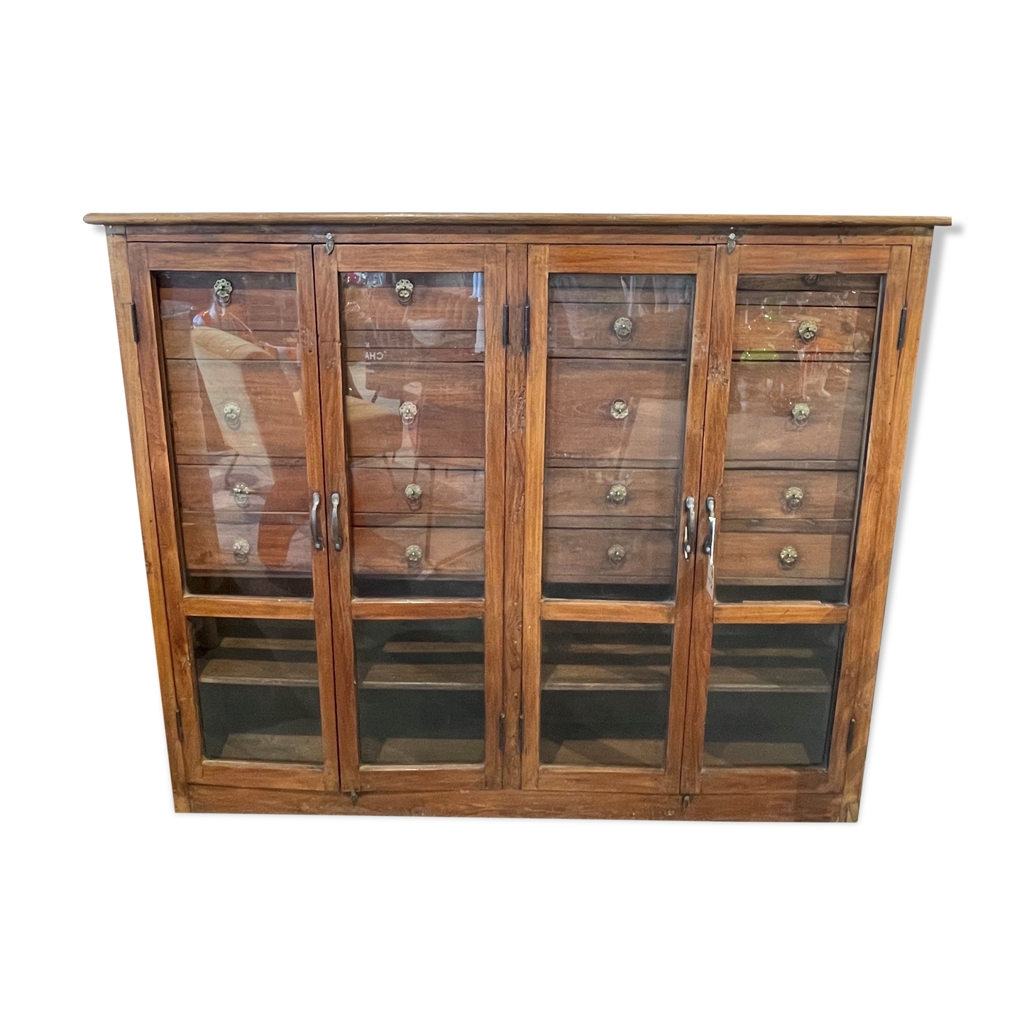 Teak glazed loom furniture
