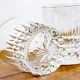 Paire de verres à eau style art déco