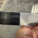 24 antique table knives – bone handle – cutler Montpellier