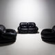 Three-piece lounge set model OKAY by Adriano Piazzesi, Italy, 1970s